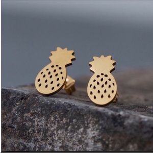 🔥5 for $25🔥Stainless Steel Pineapple Earrings